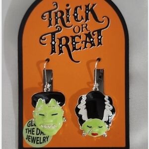 Bella And Jack Glow in the Dark Halloween Earrings